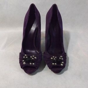 Womens BCBGeneration High Heels - Purple - Sz 10B